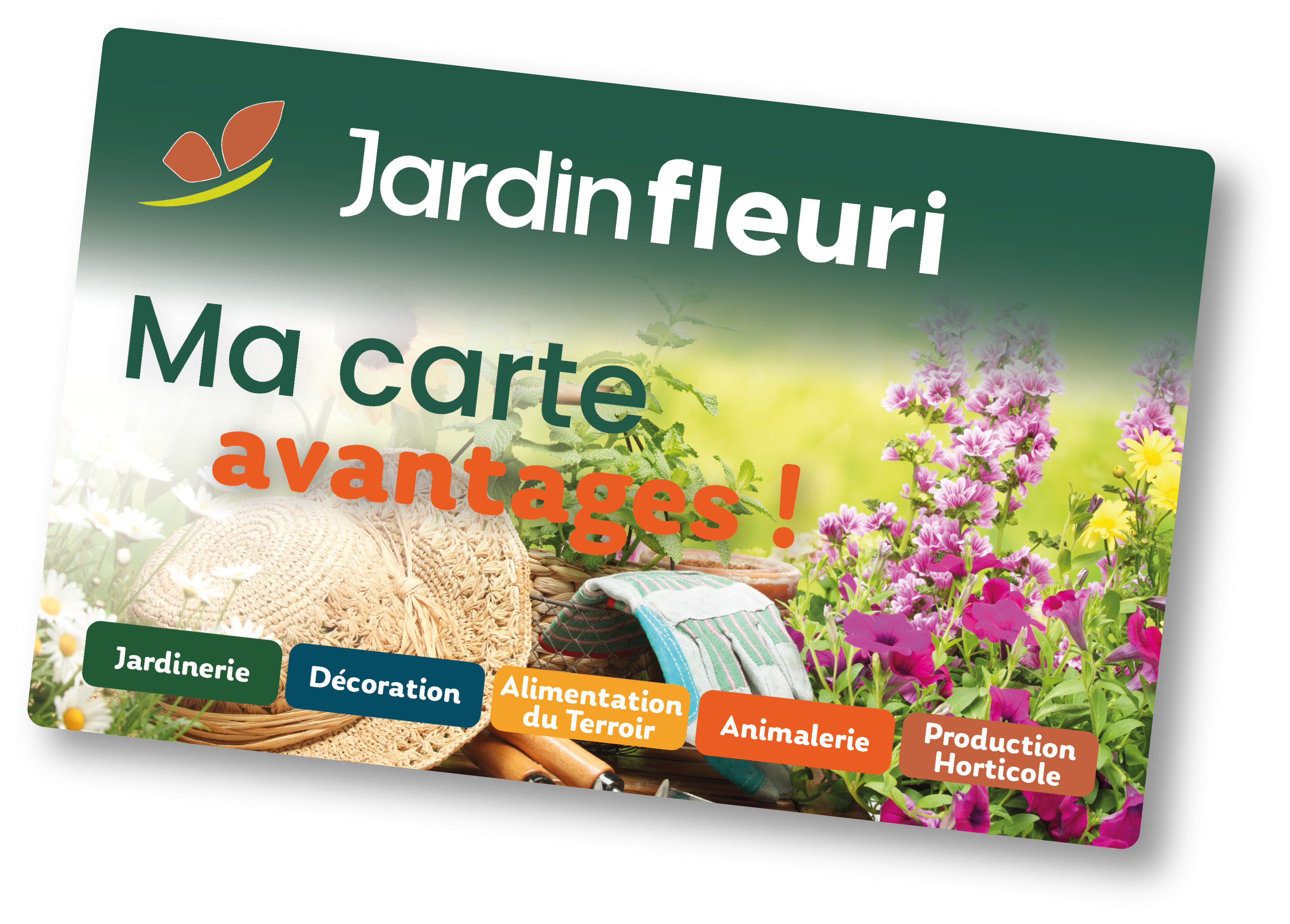 Jardin Fleuri - carte fidélité